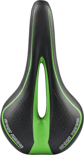 Vista 10 de Asiento de bicicleta cómodo para hombres y mujeres, ajuste universal para bicicletas de carretera/montaña, impermeable, suave, asiento de ciclismo
