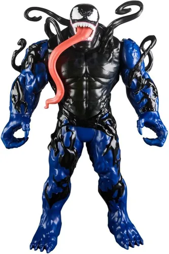 Vista 3 de Marvel Spider-Man Epic World of Action VenomVersus Venom Liquid Shifter Action Figure, 11 Inches (27 cm), Superhero Toys for Kids Ages 4 and Up