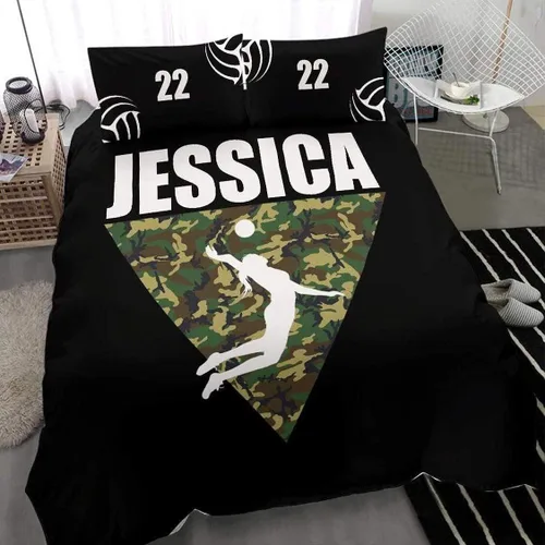 Vista 14 de Juego de ropa de cama de voleibol, edredón de microfibra para deportes, voleibol, tamaño King, Queen, individual, decoración para el hogar