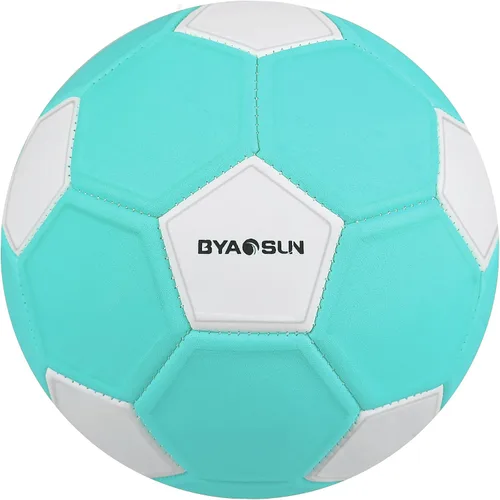 Vista 10 de Curve - Balón de fútbol tamaño 4, pelotas suaves para exteriores e interiores, pelota de fútbol tamaño 4 para niños y niñas