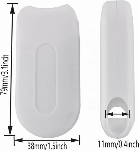 Vista 5 de 2 tensores de mango de cable para ventana, tensor de plástico de seguridad, accesorios para persianas de dispositivo de repuesto para persianas