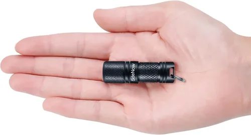 Vista 8 de Mini Linterna Llavero EDC 200 lúmenes USB Micro Recargable Linterna de Bolsillo Resistente al Agua