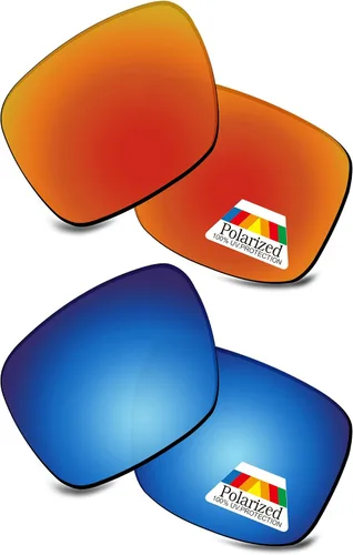Vista 11 de Bwake Lentes de repuesto para gafas de sol Oakley Holbrook XL OO9417 POLARIZADAS