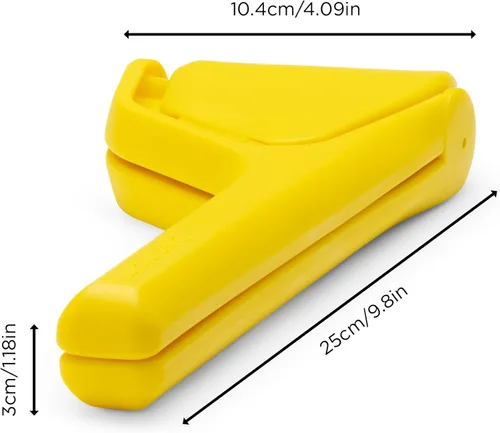Vista 9 de Dreamfarm Original Lemon Fluicer - Exprimidor de cítricos plegable y fácil de apretar, 10 pulgadas, se adapta a lima y limón Almacenamiento que