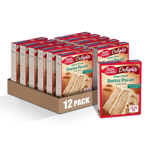 Vista 32 de Betty Crocker Delights Mezcla de pastel de vainilla francesa súper húmeda, 13.25 onzas