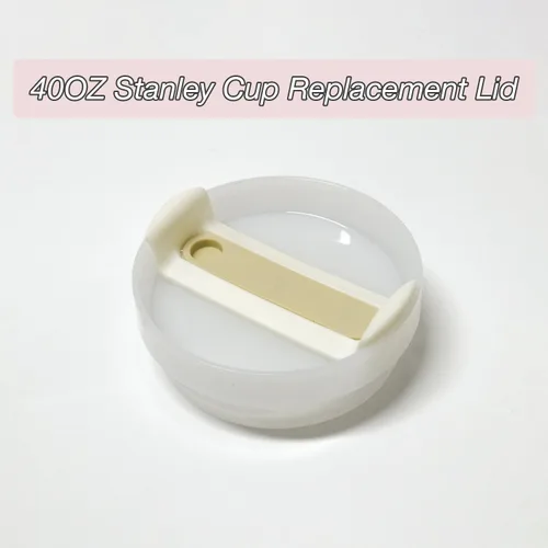 Vista 5 de Tapa de vaso de 40 onzas para Stanley, a prueba de derrames, resistentes a salpicaduras, funda de repuesto para accesorio de copa Stanley