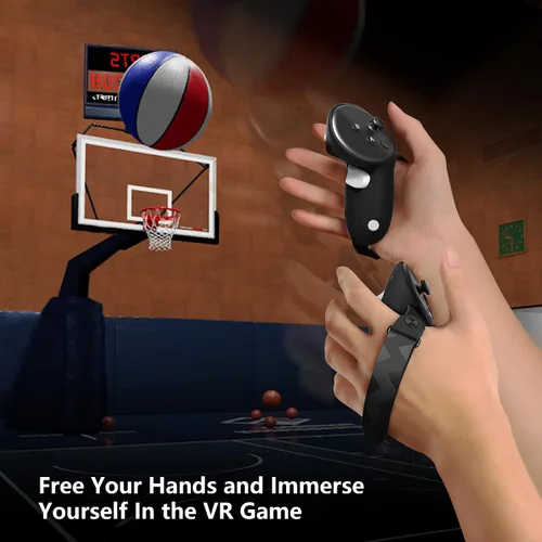 Vista 9 de AMVR Head Strap & Controller Grips Cover Compatible with MetaOculus Quest 3 Accessories
