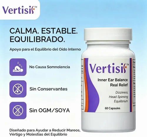 Vista 4 de Erradica el vértigo con Vertisil garantizado (1 botellas) Sin efectos secundarios