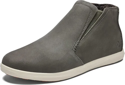 Vista 7 de OLUKAI Hawai'iloa Manu Hope - Botines para mujer, suaves y cómodos, impermeables, de cuero de grano completo, paneles elásticos para ajuste