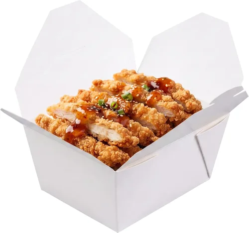 Vista 59 de Restaurantware Bio Tek - Cajas para llevar de 30 onzas, 200 loncheras para llevar, cierre de tabulación, resistentes al calor, desechables, de papel