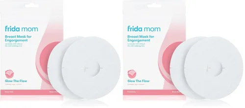 Vista 8 de Frida Mom Máscara de pecho para lactancia: fabricada con fenogreco + hinojo para aumentar el suministro de leche, 2 máscaras de hoja, sin fragancias