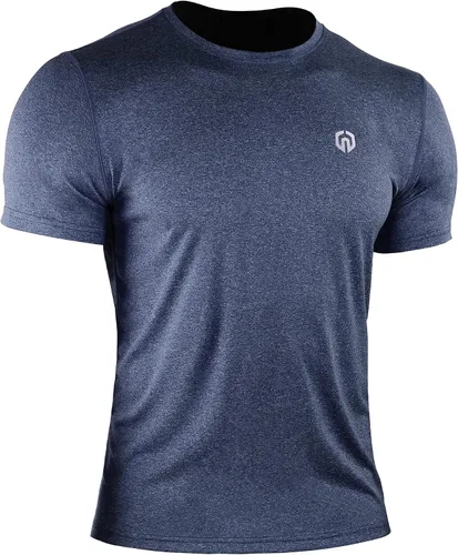 Vista 5 de NELEUS - Camiseta deportiva para hombre, ajuste seco, para correr