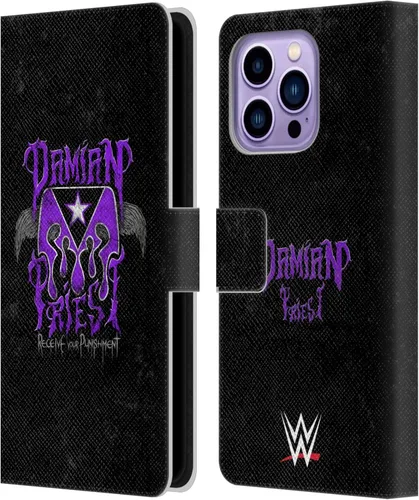 Vista 20 de Head Case Designs Funda de piel con licencia oficial de la WWE Portrait Damian Priest compatible con Apple iPhone 11