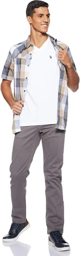 Vista 5 de u.s. polo assn. Para hombre US POLO V cuello camisa