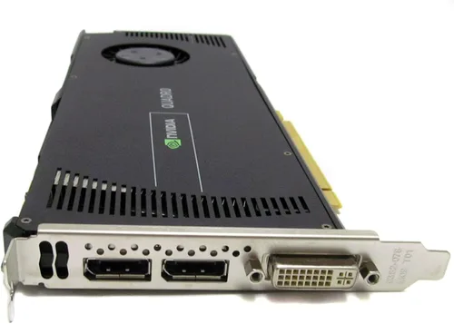 Vista 2 de NVIDIA 699-52007-0550-210 Nvidia Quadro 4000 Gen 2 2.0GB 3D Tarjeta de video de gama alta