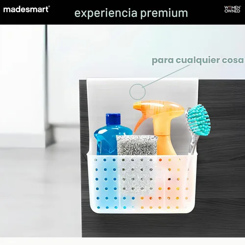 Vista 3 de madesmart Organizador de armario para puerta, escarcha