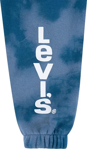 Vista 4 de Levi's Conjunto de 2 piezas de sudadera y pantalones deportivos de cuello redondo para bebé niña