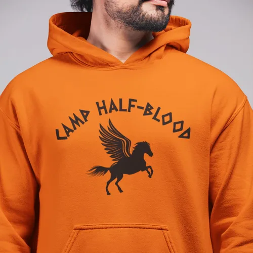 Vista 5 de shop4ever Sudadera con capucha de semidiós con capucha Camp Half Blood