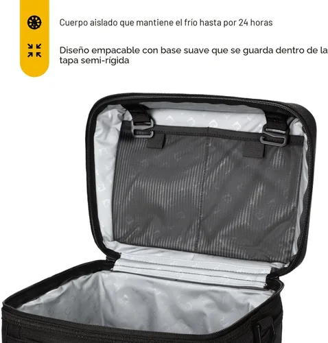 Vista 2 de RTIC 15 Latas Enfriador Cotidiano, Enfriador Portátil de Lado Suave Aislado para Almuerzo, Playa, Bebida, Viaje, Camping, Picnic, para Hombres