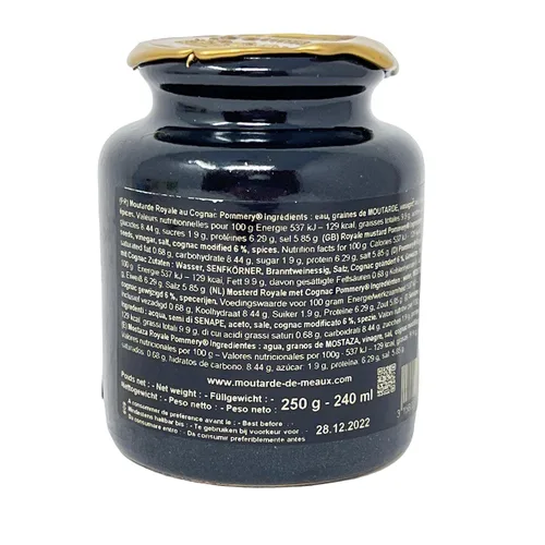 Vista 4 de Pommery Moutarde Royale au Cognac - 8 oz.