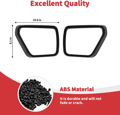 Vista 5 de Linskip Protector de Espejo Lateral Compatible con Ford F150 2021 2022 2023 2024, Protector de Espejo Retrovisor para Ford F-150 Accesorios