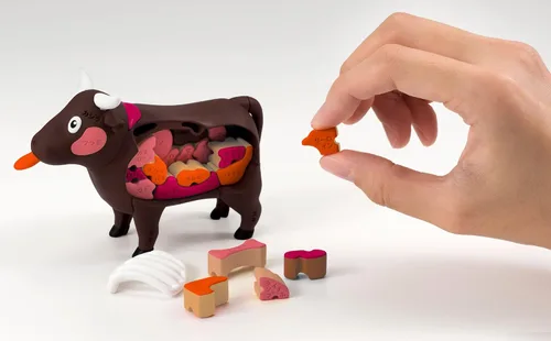 Vista 2 de Megahouse - Rompecabezas de carne, rompecabezas Kaitai