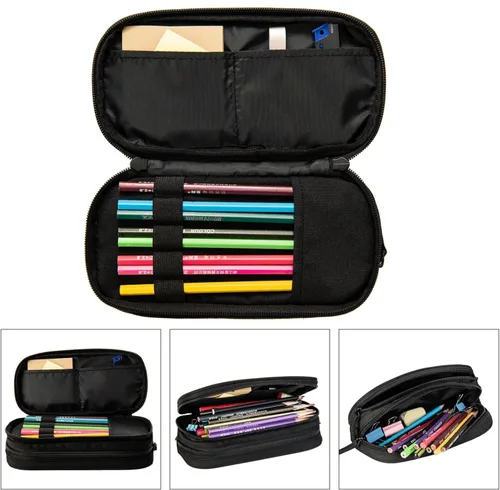 Vista 5 de Estuche de lápices personalizado Arizona con número de nombre, caja de lápices personalizada estilo fútbol, estuche de bolígrafo personalizado