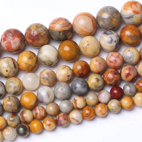 Vista 52 de 90 PIEZAS 4MM Cuentas de Piedra Sangrienta Africana Cuentas de Piedras Preciosas Naturales Redondas para Hacer Joyas DIY Piedra de Energía