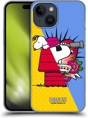 Vista 208 de Carcasa rígida para iPhone 7 y iPhone 8, diseño de cacahuetes Halfs y risas