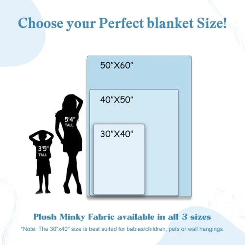 Vista 5 de IEK Manta personalizada para niños, mantas personalizadas para adultos, regalos con imagen personalizada, cobijas personalizadas con fotos, mantas