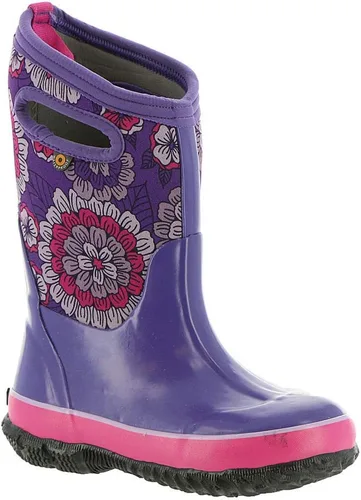 Vista 43 de BOGS Botas de nieve unisex de neopreno con aislamiento de goma de alta impermeabilidad para niños Negro