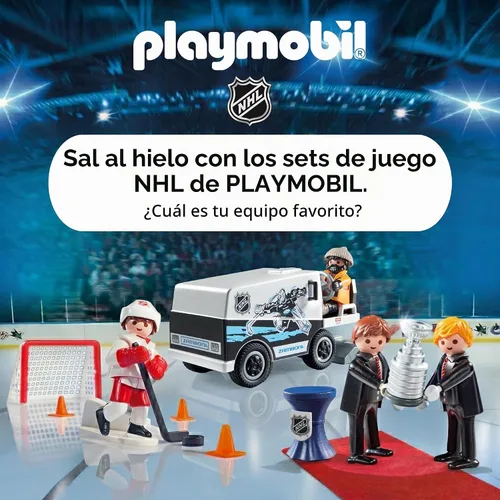 Vista 6 de Juego de presentación Playmobil Nhl copa de Stanley