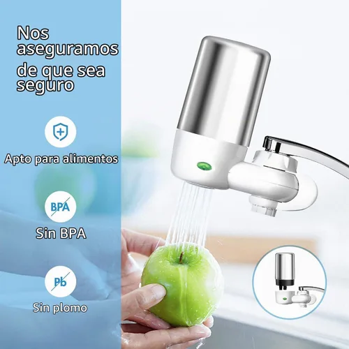 Vista 5 de Waterdrop 7027S - Filtro de grifo compatible con grifo Brita®, cromado