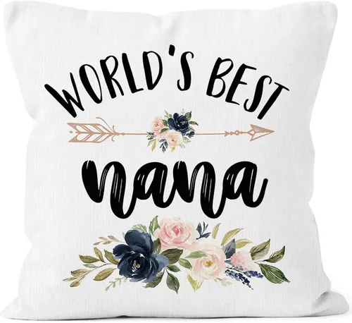 Vista 12 de World's Best Aunt Gifts - Funda de almohada de 18 x 18 pulgadas, funda de almohada de cumpleaños para tía y tía, funda de almohada cuadrada