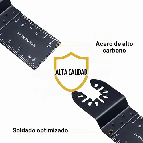 Vista 8 de TrivdPro Hojas de sierra oscilantes 50 piezas, cuchillas multiherramienta