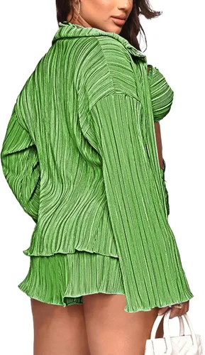Vista 2 de LYANER Conjunto de bikini sexy para mujer, traje de baño de 3 piezas con corte halter