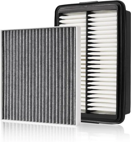 Vista 78 de Filtro de aire de motor y cabina apto para Mazda 3 2019-2026, CX-30 2019-2026, CX-50 2023-2026 (CX50 no para híbrido). Filtro de cabina de carbón