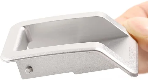 Vista 8 de Cubierta de bloqueo de puerta de automóvil de aleación de aluminio para Land Rover Defender 90 110 130 2004-2019 Accesorios de repuesto