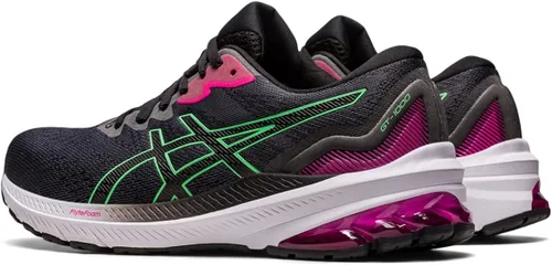 Vista 3 de ASICS GT-1000 11 - Tenis de correr para mujer NegroBlanco