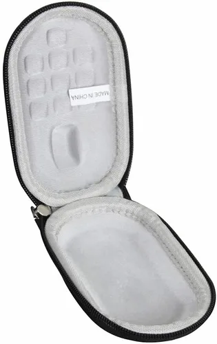 Vista 3 de Hermitshell Estuche de viaje para Logitech Pebble Mouse 2 M350s Slim Bluetooth Wireless Mouse (negro)