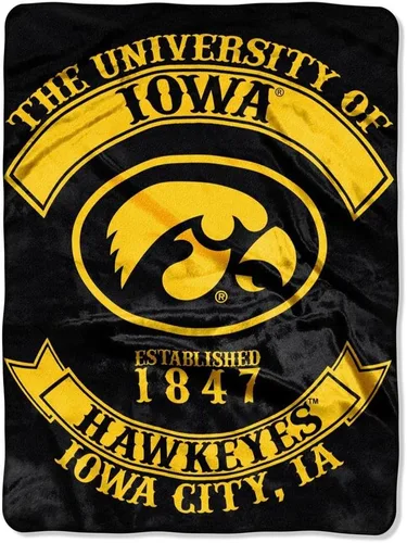 Vista 152 de Northwest NCAA Unisex-Adult Raschel Throw Blanket Alumni