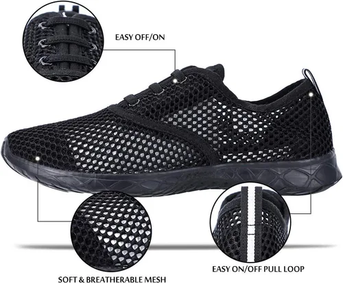 Vista 24 de ALEADER - Zapatillas acuáticas de secado rápido para hombre