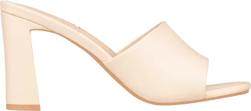 Vista 2 de ILLUDE Sandalias de tacón de bloque para mujer con una sola correa y punta cuadrada sin cordones - Demi - Demi
