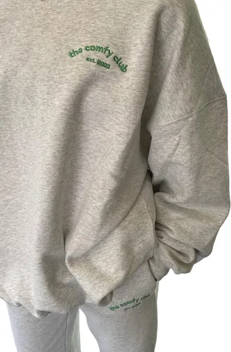Vista 2 de Conjunto de club cómodo gris