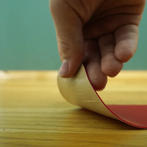 Vista 6 de ifloortape Huellas negras de 9.5 pulgadas para organización magra 5S, las marcas del suelo tienen adhesivo industrial resistente con forro extraíble