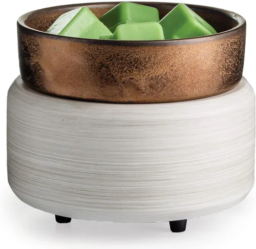Vista 9 de Candle Warmers ETC Beach Glass - Calentador de fragancia 2 en 1