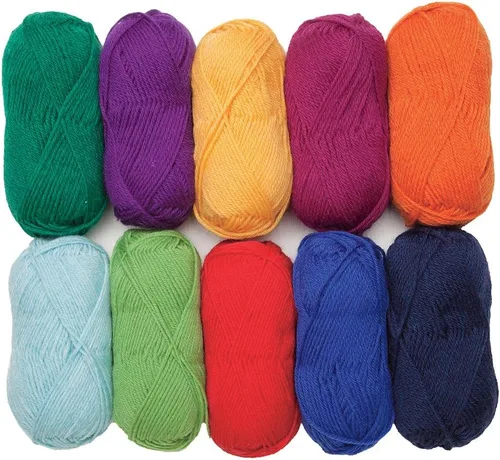 Vista 18 de Knit Picks Wool of the Andes Tan - Paquete de hilo de lana 100% para tejer Almendra
