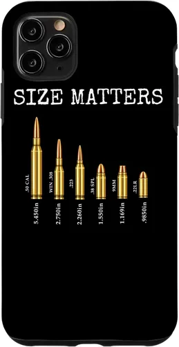 Vista 13 de Ammo & Gun Lover Shirt, Size Matters, Bullets & Caliber Case for iPhone 17