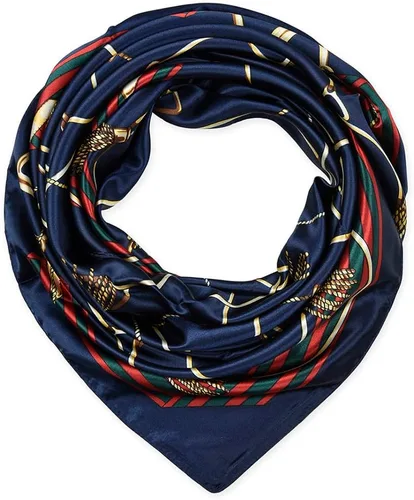 Vista 19 de corciova - Bufanda cuadrada grande para mujer, diadema sedosa para cabello rizado, lazo para dormir por la noche, bandana a la moda, 35 x 35