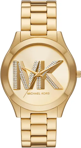 Vista 11 de Michael Kors Slim Runway - Reloj de pulsera de acero inoxidable para mujer